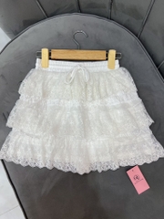 Chân váy ren tầng