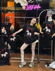 Áo thun ngựa cute - Form rộng dưới 65kg