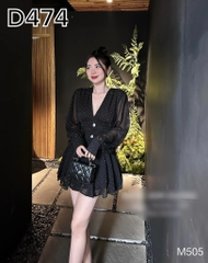 BIGSIZE 55-65kg - Đầm kim tuyến