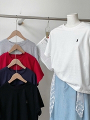 Áo thun basic thêu polo