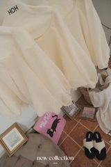 Áo Babydoll voan tơ nude