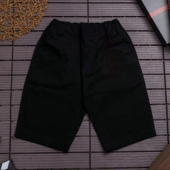 Quần ngố kaki co giãn - Đen