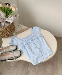 Áo sơ mi hoa ngực - 369