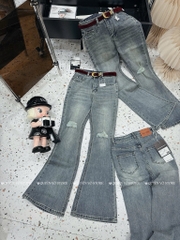 QJ 8535 Quần jean loe