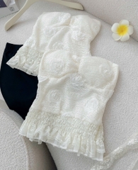 Set áo cúp ngực chân váy