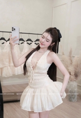 Đầm nơ xòe - 6095