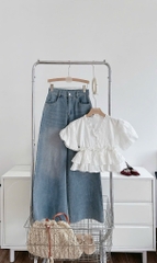 Set áo xô thêu Babydoll