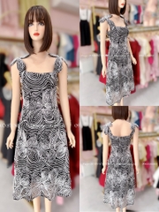 Đầm hoạ tiết