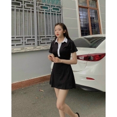 BIGSIZE 55-65kg - Đầm viền polo