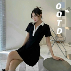 BIGSIZE 55-65kg - Đầm viền polo