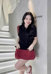 Áo len cổ polo QC