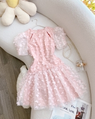 Đần tay phồng xòe bướm 3D - S