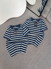 Áo thun sọc trơn - Form vừa