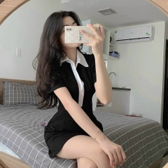 BIGSIZE 55-65kg - Đầm viền polo