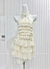 Set cổ yếm tầng tiểu thư