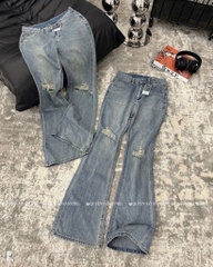 QJ 8535 Quần jean loe