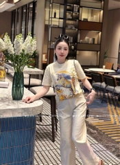 Áo thun ngựa tranh - Form vừa 45-55kg