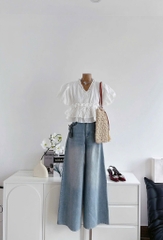 Set áo xô thêu Babydoll