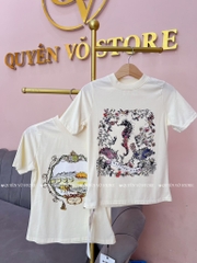 Áo thun cá ngựa - Form 40-55kg Babytee