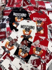 Áo thun gấu Moschino - Form rộng dưới 65kg