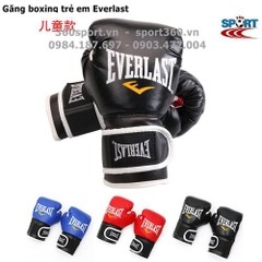 găng tay đấm bốc trẻ em Everlast cao cấp