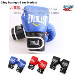 găng tay đấm bốc trẻ em Everlast cao cấp