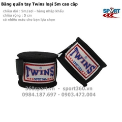 Băng quấn tay Twins loại 5m cao cấp