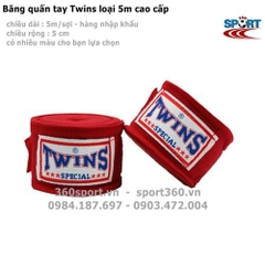 Băng quấn tay Twins loại 5m cao cấp