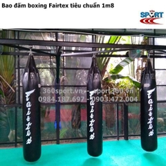 Bao đấm boxing Fairtex tiêu chuẩn 1m8
