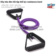 Dây cao su tập thể hình 16 - 20 LB