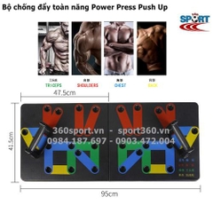 Bộ chống đẩy toàn năng Power Press Push Up