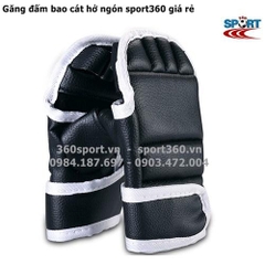 Găng đấm bao cát hở ngón sport360 giá rẻ