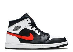 Air Jordan 1 Mid 'Black Chile Red'