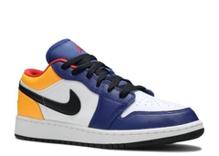 AIR JORDAN 1 LOW 'WHITE DEEP ROYAL BLUE'
