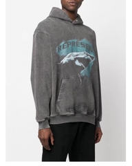 RRS Hoodie Blue Shark