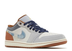 AIR JORDAN 1 LOW SE 'REPAIRED DENIM SWOOSH'