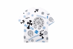 CH all over print logo short sleeve T-shirt White