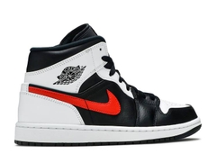 Air Jordan 1 Mid 'Black Chile Red'