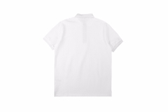 BBR 23ss Small Embroidered Polo Short Sleeves on Chest White