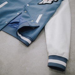 HTAG JACKET VARSITY - ROBOT BLUE WHITE