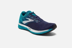 Brooks Ricochet Nữ - Xanh/Đen/Trắng