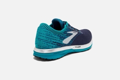Brooks Ricochet Nữ - Xanh/Đen/Trắng