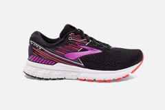 Brooks Adrenaline GTS 19 Nữ - Đen/Tím/Cam