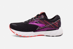 Brooks Adrenaline GTS 19 Women - Black/Purple/Coral