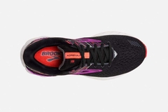 Brooks Adrenaline GTS 19 Nữ - Đen/Tím/Cam