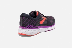 Brooks Transcend 6 Women - Black/Purple/Coral