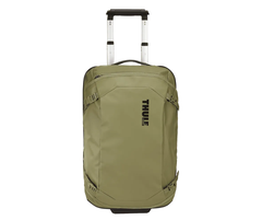 Thule Chasm carry on wheeled duffel bag 40L Olivine Green