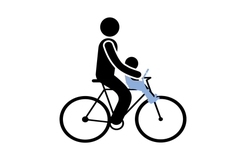 Ghế trẻ em Thule Yepp Mini - Xanh dương