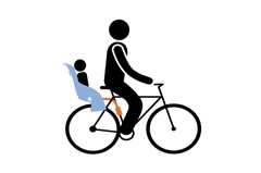 Ghế trẻ em Thule RideAlong - Vàng