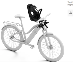 Ghế xe đạp trẻ em an toàn mini gắn trước - Thule Yepp Nexxt 2 mini Midnight Black